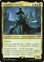 Inquisitor Greyfax, Magic: The Gathering card