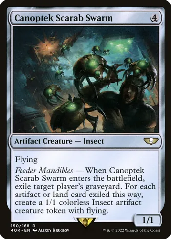Canoptek Scarab Swarm, Magic: The Gathering card