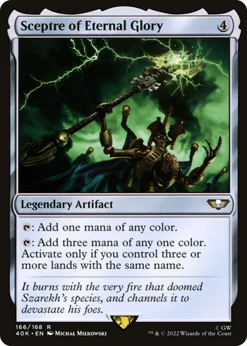 Sceptre of Eternal Glory, Magic: The Gathering card