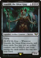 Szarekh, the Silent King, Magic: The Gathering card