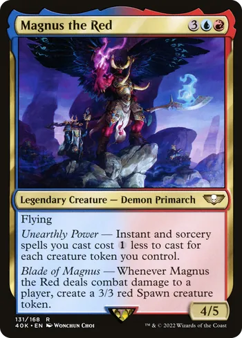 Magnus the Red, Magic: The Gathering card