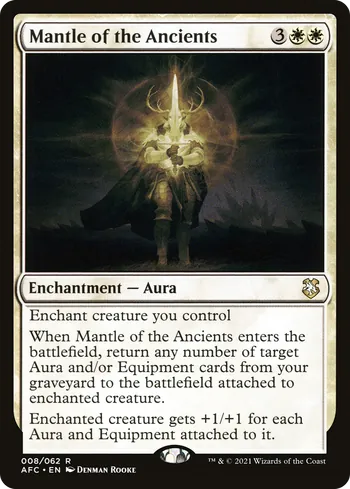 Mantle of the Ancients, Magic: The Gathering card