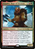 Vrondiss, Rage of Ancients, Magic: The Gathering card