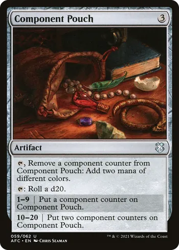 Component Pouch, Magic: The Gathering card