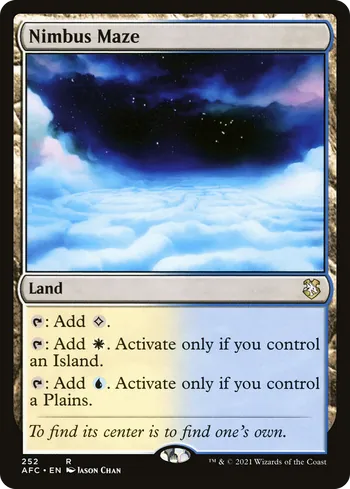 Nimbus Maze, Magic: The Gathering card