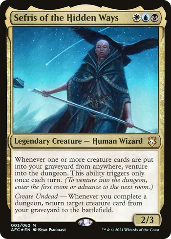 Sefris of the Hidden Ways, Magic: The Gathering card