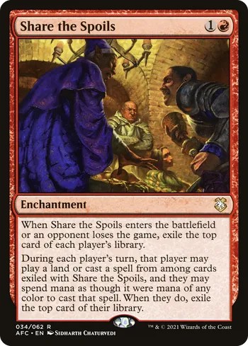 Share the Spoils, Magic: The Gathering card