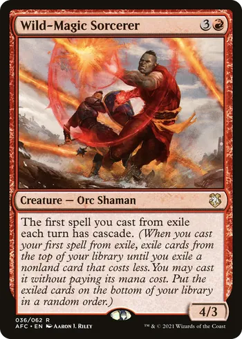 Wild-Magic Sorcerer, Magic: The Gathering card