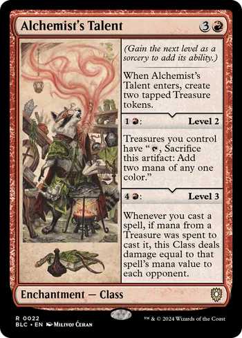 Alchemist's Talent, Magic: The Gathering card