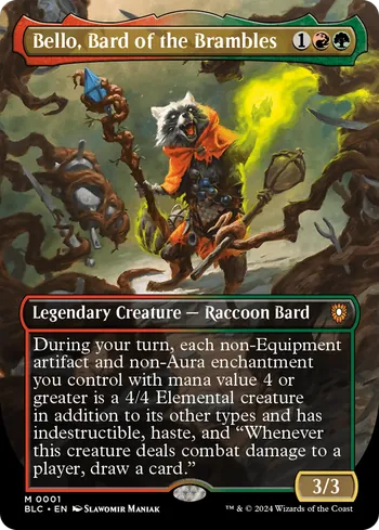 Bello, Bard of the Brambles, Magic: The Gathering card