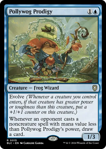 Pollywog Prodigy, Magic: The Gathering card
