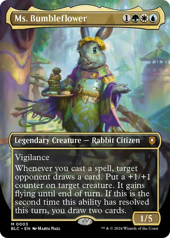 Ms. Bumbleflower, Magic: The Gathering Karte