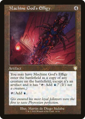 Machine God's Effigy, Magic: The Gathering card