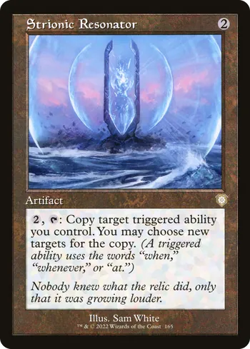Strionic Resonator, Magic: The Gathering card