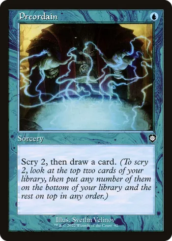 Preordain, Magic: The Gathering card