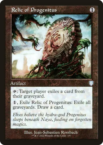 Relic of Progenitus, Magic: The Gathering card