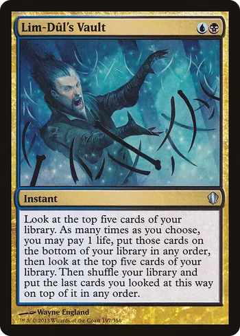 Lim-Dûl's Vault, Magic: The Gathering card