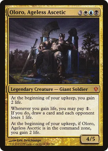 Oloro, Ageless Ascetic, Magic: The Gathering card