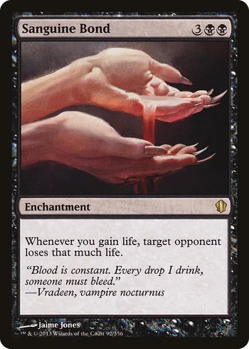 Sanguine Bond, Magic: The Gathering card