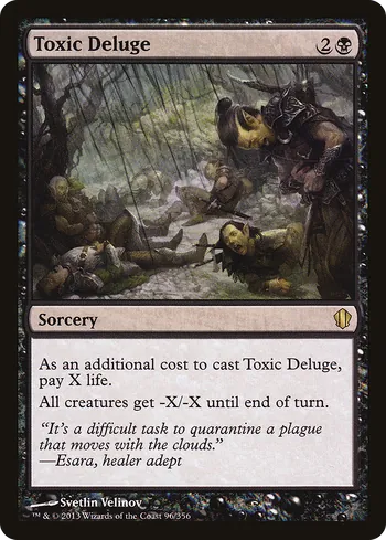 Toxic Deluge, Magic: The Gathering card