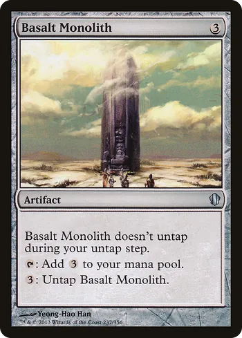 Basalt Monolith, Magic: The Gathering card
