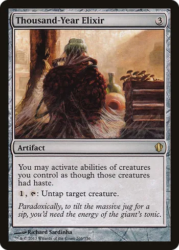 Thousand-Year Elixir, Magic: The Gathering card