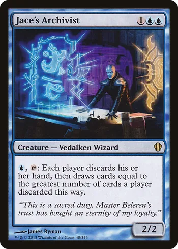 Jace's Archivist, Magic: The Gathering card