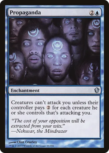 Propaganda, Magic: The Gathering card