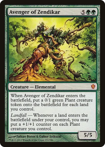 Avenger of Zendikar, Magic: The Gathering card