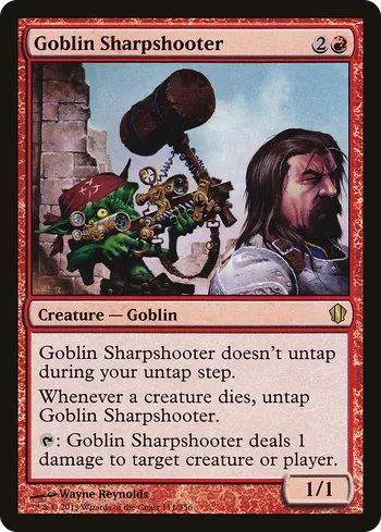 Goblin Sharpshooter, Magic: The Gathering card