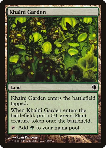 Khalni Garden, Magic: The Gathering card