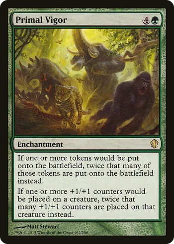 Primal Vigor, Magic: The Gathering card