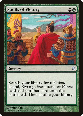 Spoils of Victory, Magic: The Gathering card