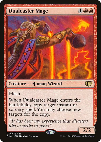 Dualcaster Mage, Magic: The Gathering card