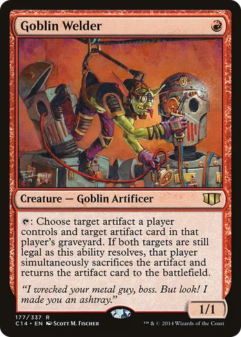 Goblin Welder, Magic: The Gathering card