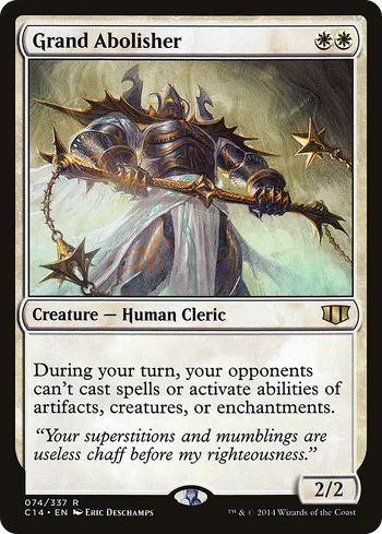 Grand Abolisher, Magic: The Gathering card