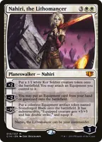 Nahiri, the Lithomancer, Magic: The Gathering card