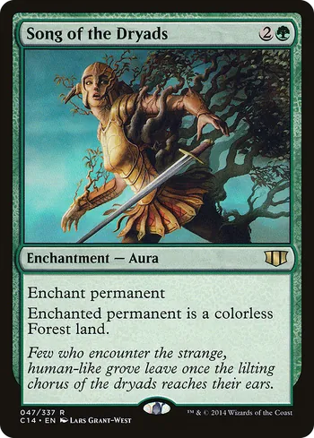 Song of the Dryads, Magic: The Gathering card