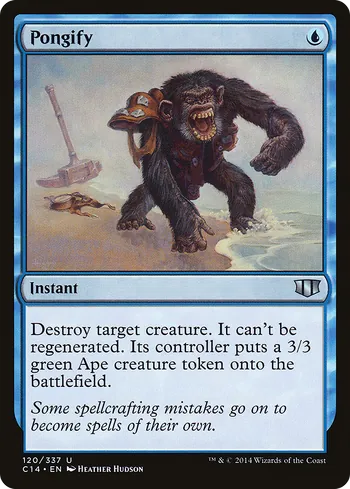 Pongify, Magic: The Gathering card
