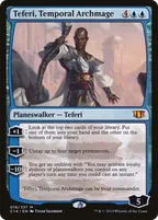 Teferi, Temporal Archmage, Magic: The Gathering card
