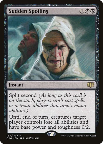 Sudden Spoiling, Magic: The Gathering card