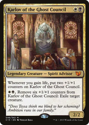 Karlov of the Ghost Council, Magic: The Gathering card