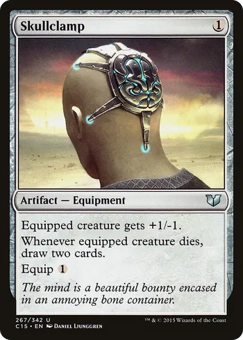 Skullclamp, Magic: The Gathering card