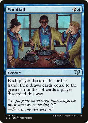Windfall, Magic: The Gathering Karte
