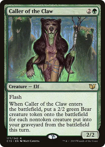 Caller of the Claw, Magic: The Gathering card