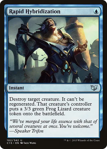 Rapid Hybridization, Magic: The Gathering card