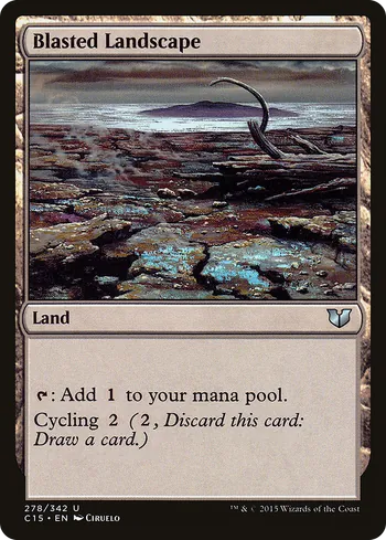 Blasted Landscape, Magic: The Gathering card