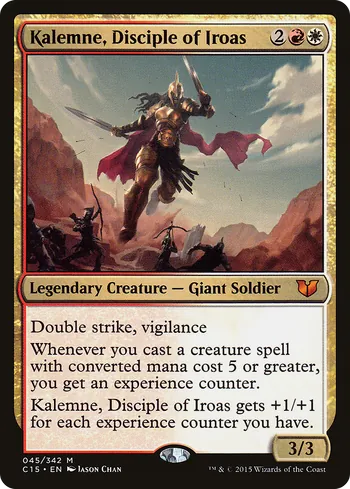 Kalemne, Disciple of Iroas, Magic: The Gathering card