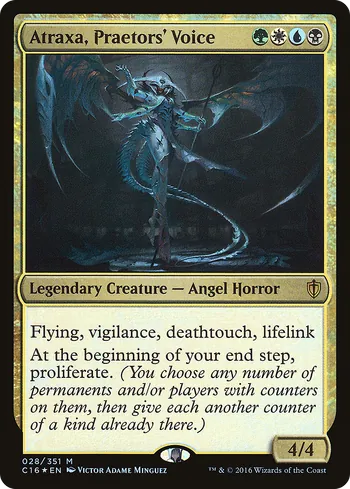 Atraxa, Praetors' Voice, Magic: The Gathering card
