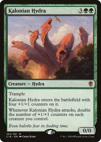 Kalonian Hydra, Magic: The Gathering card